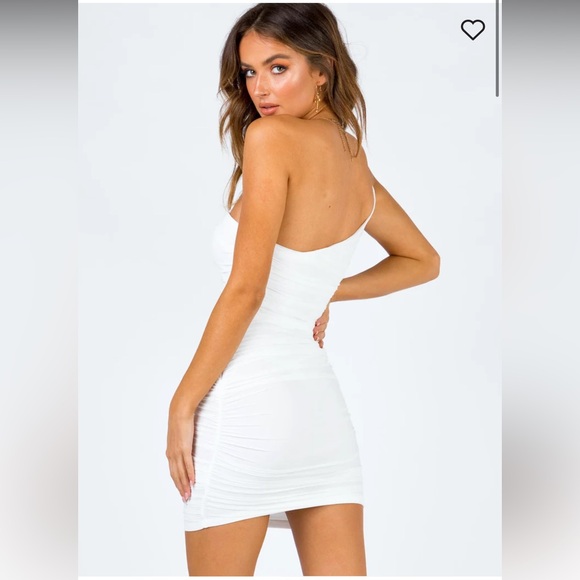 Princess Polly Jocasta mini dress white - Picture 4 of 6